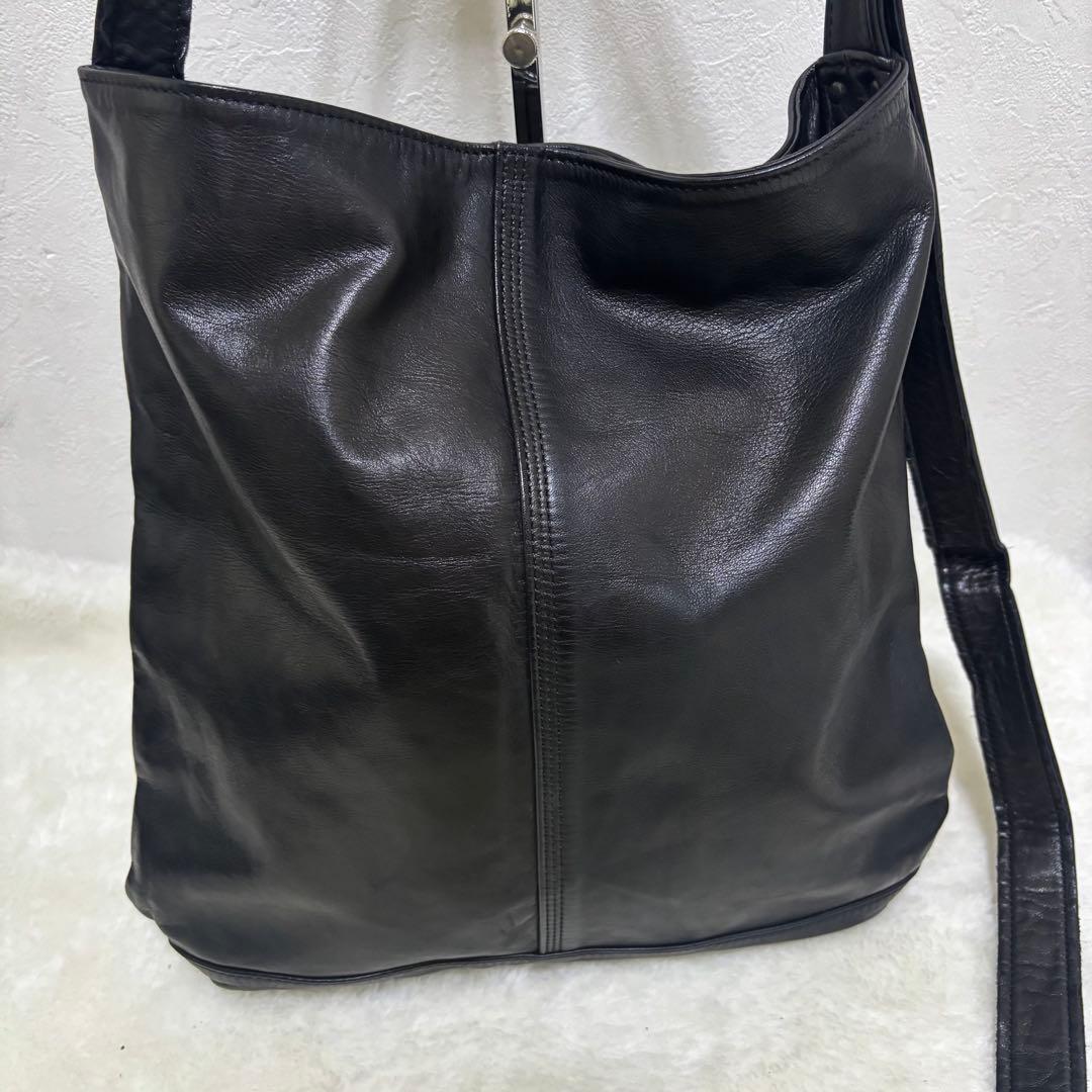 PORTER ポーター FRANK レザー ショルダーバッグ 斜め掛け 馬革