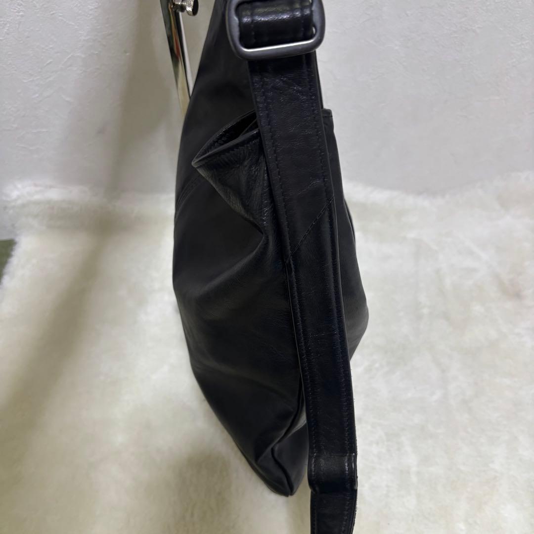 PORTER ポーター FRANK レザー ショルダーバッグ 斜め掛け 馬革