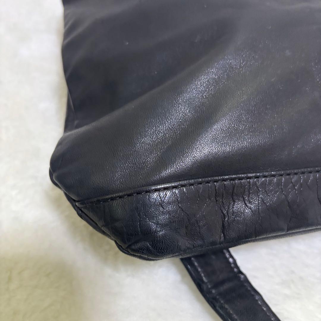 PORTER ポーター FRANK レザー ショルダーバッグ 斜め掛け 馬革