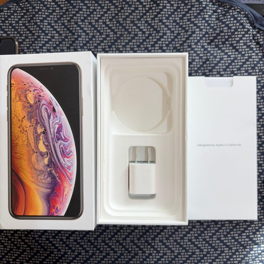 ★美品★iPhone XS SIMフリー Apple購入 正規交換済 付属品あり