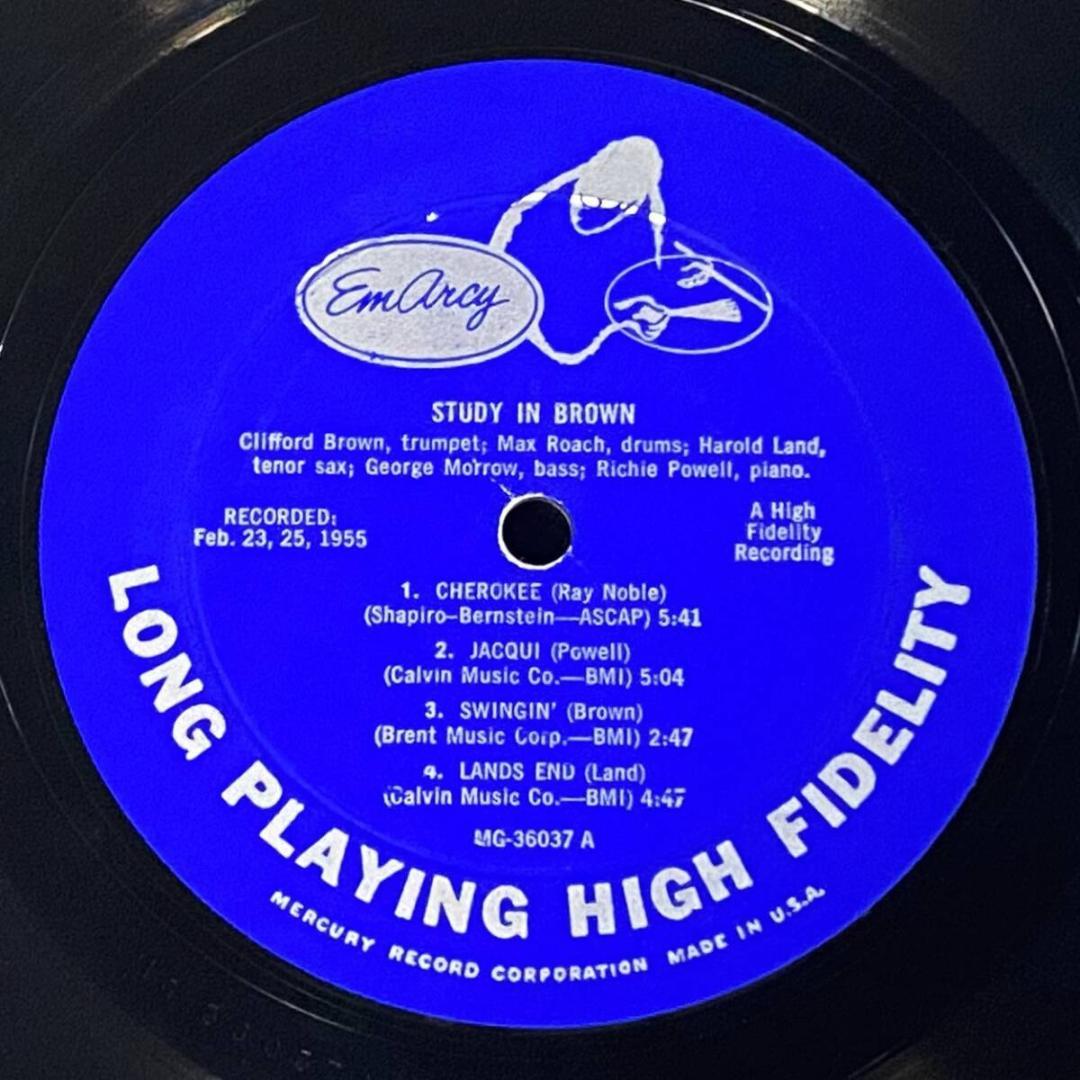 ★現品限り！【深溝/初期モノラル盤/大ドラマー】クリフォード・ブラウン