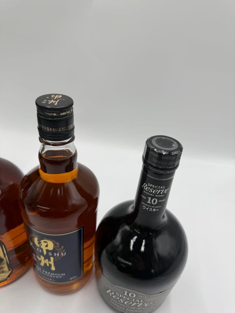 ウイスキー　まとめ　リザーブ10年　甲州　シーバスリーガル　ジョニーウォーカー