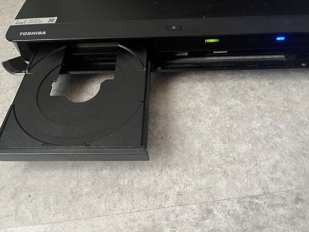 レコーダー TOSHIBA REGZA DBR-Z610
