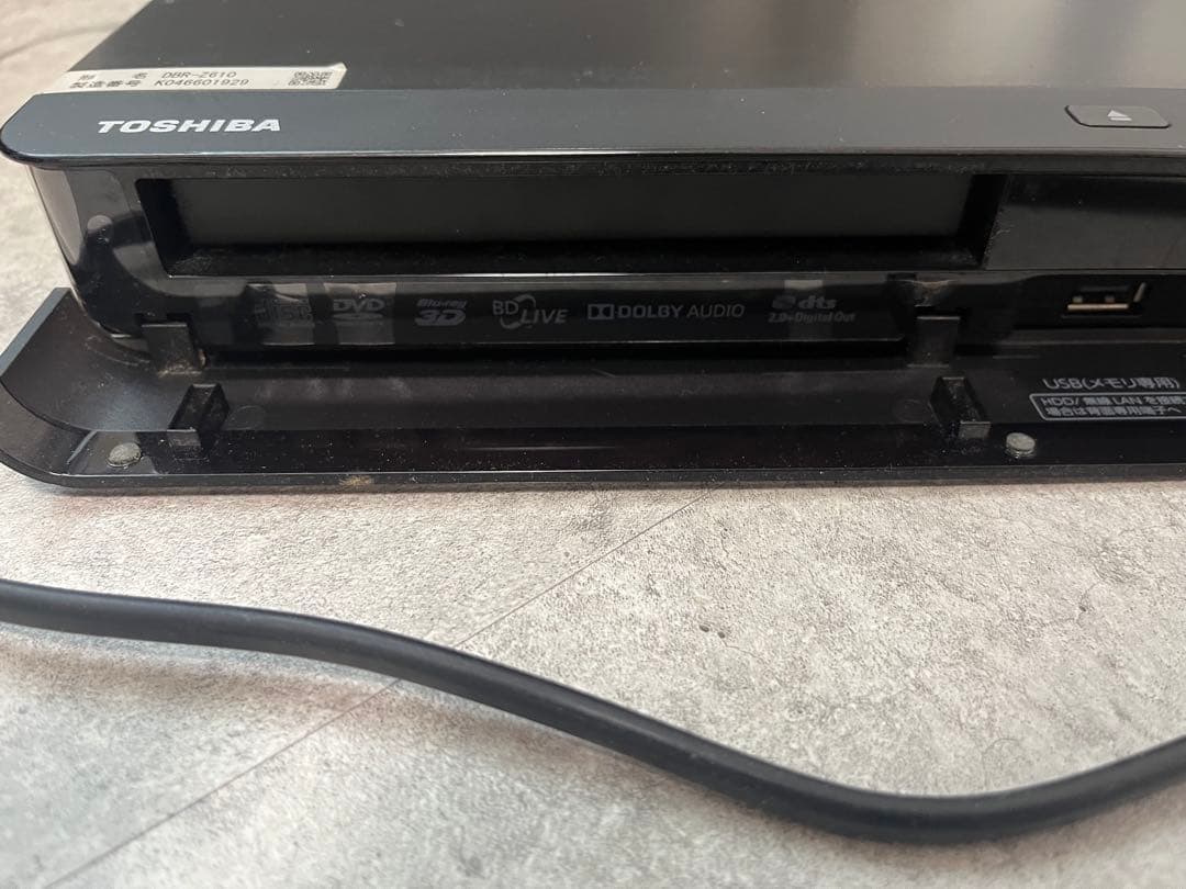 レコーダー TOSHIBA REGZA DBR-Z610
