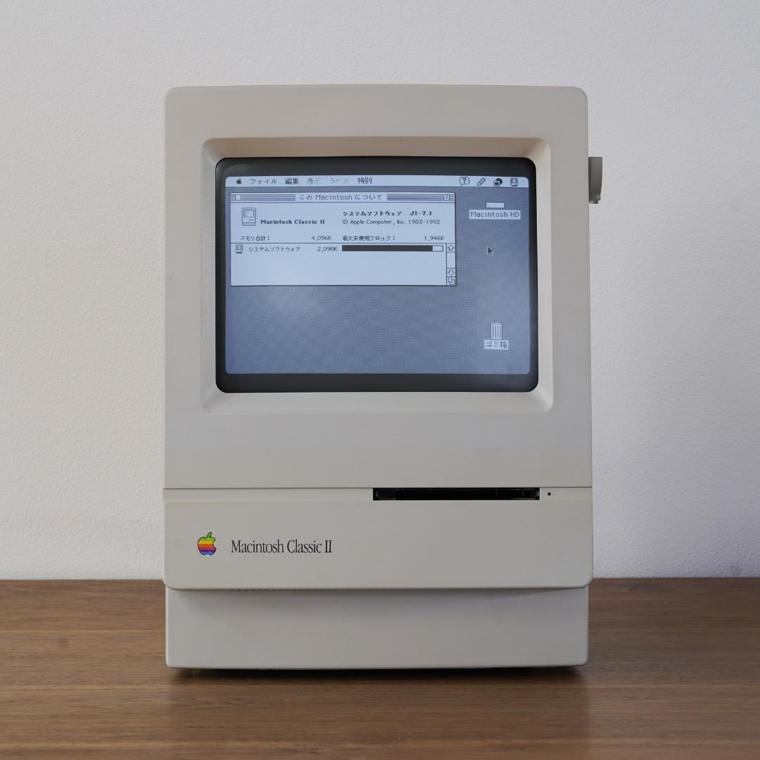 Apple Macintosh Classic II 動作美品