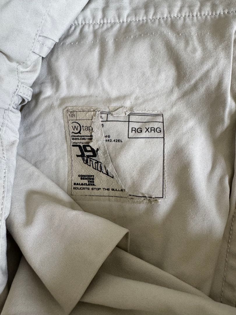 初期WTAPS　BDUパンツ XL　オフホワイト