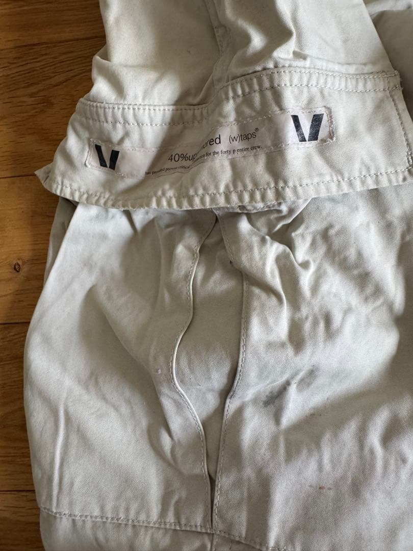 初期WTAPS　BDUパンツ XL　オフホワイト