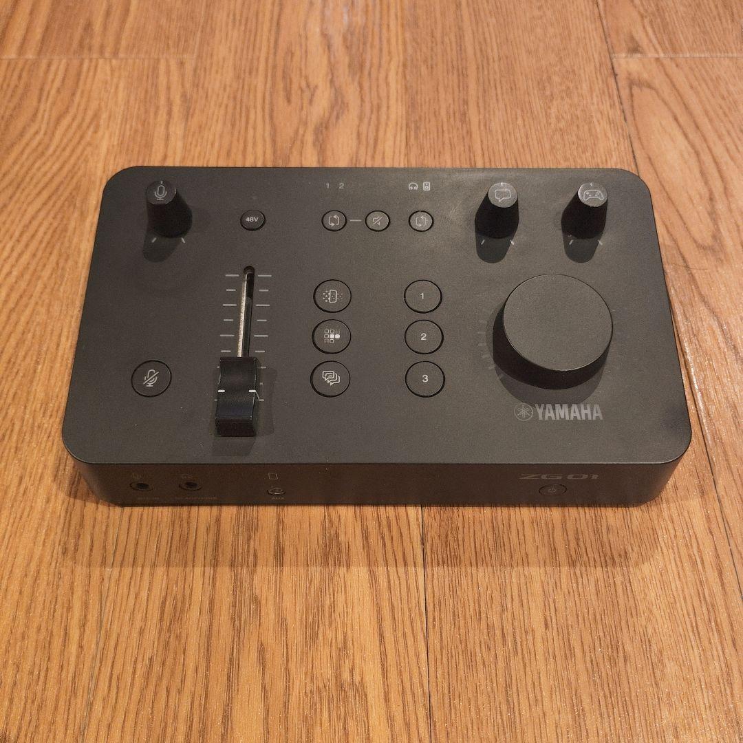 【ZG01】オーディオインターフェイス 黒