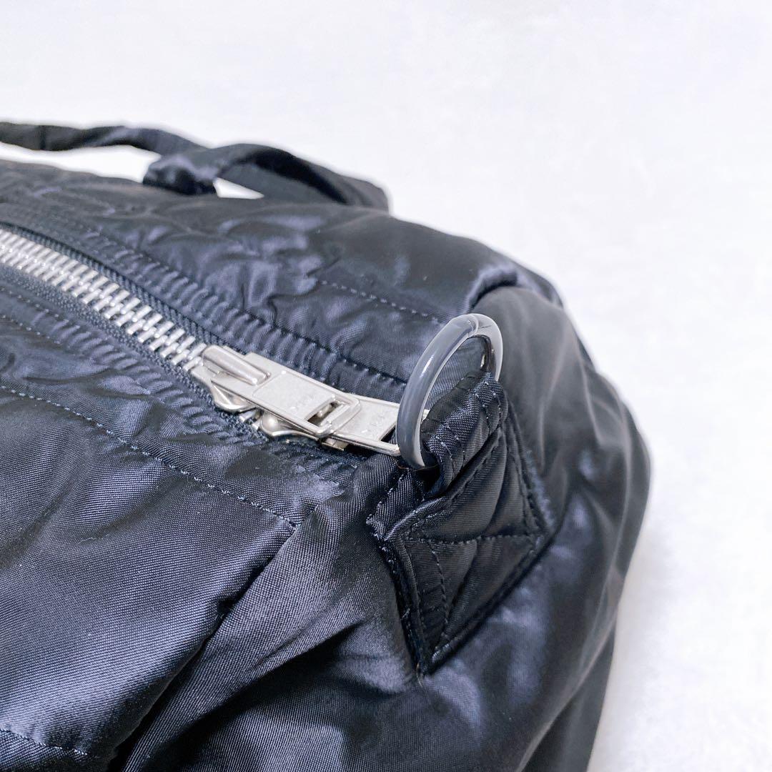 極美品 希少　PORTER タンカー 2WAYボストンバッグ　ダッフルバッグ　黒
