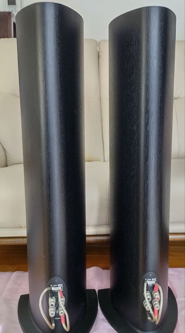 KEF iQ50 美品 トールボーイスピーカー 付属品一式 ベルデンケーブル ①