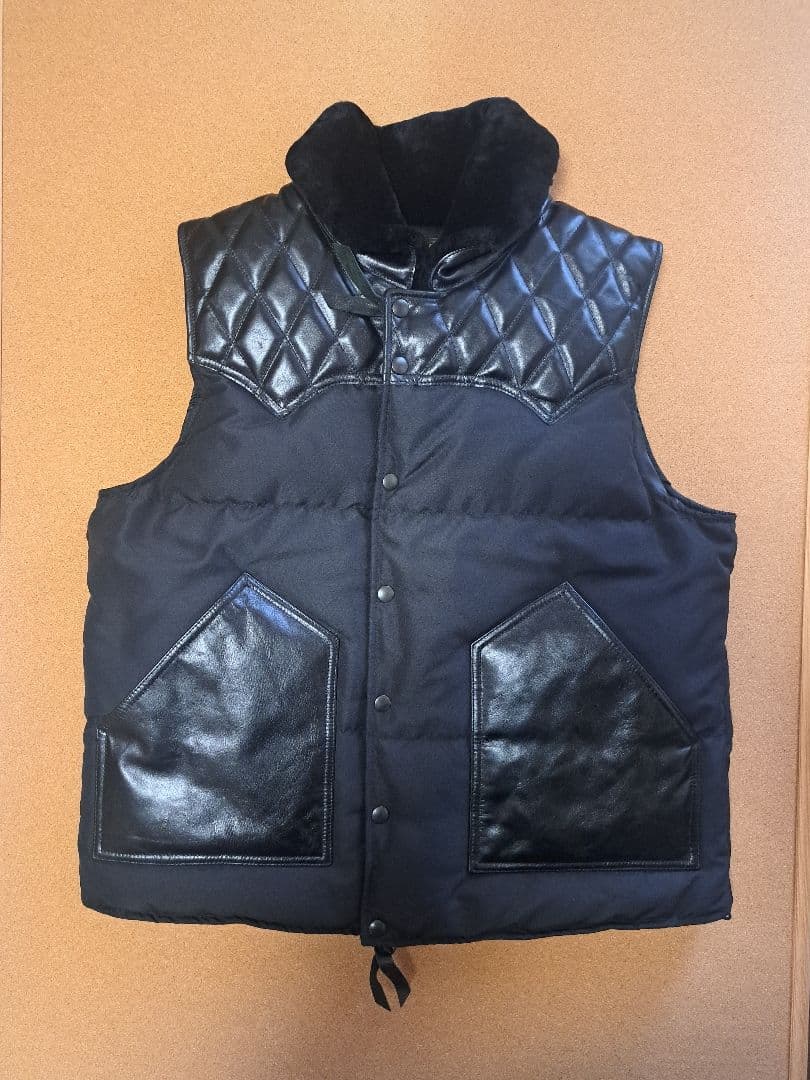 SKULL FLIGHT スカルフライト ダウンベスト サイズXL