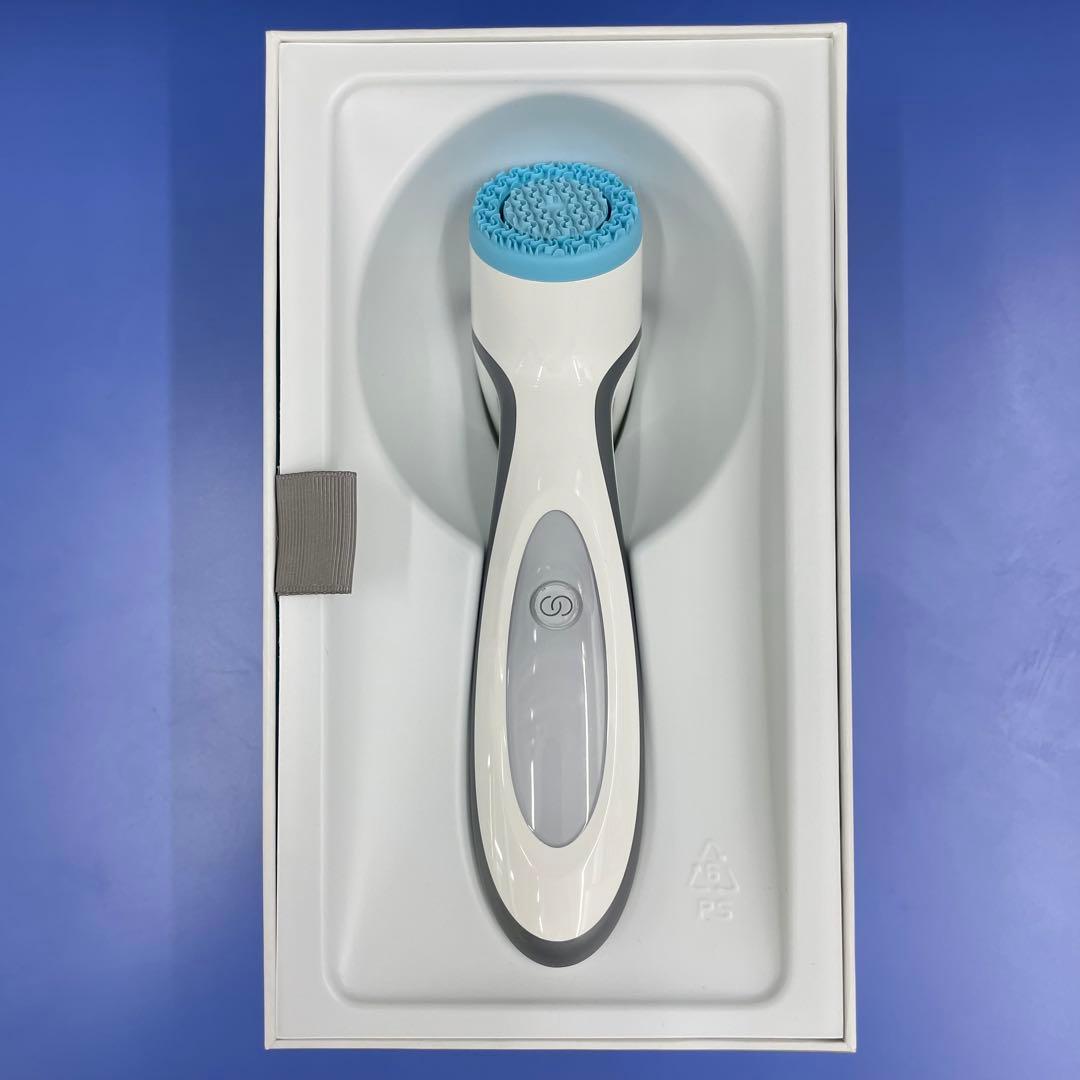 Nu Skin LumiSpa 美顔器 ホワイト/ブルー 充電スタンド付き