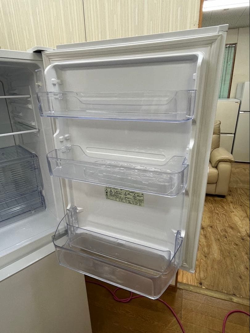 280L 2ドア 右開き SHARP SJ-PD28E-W 2019年