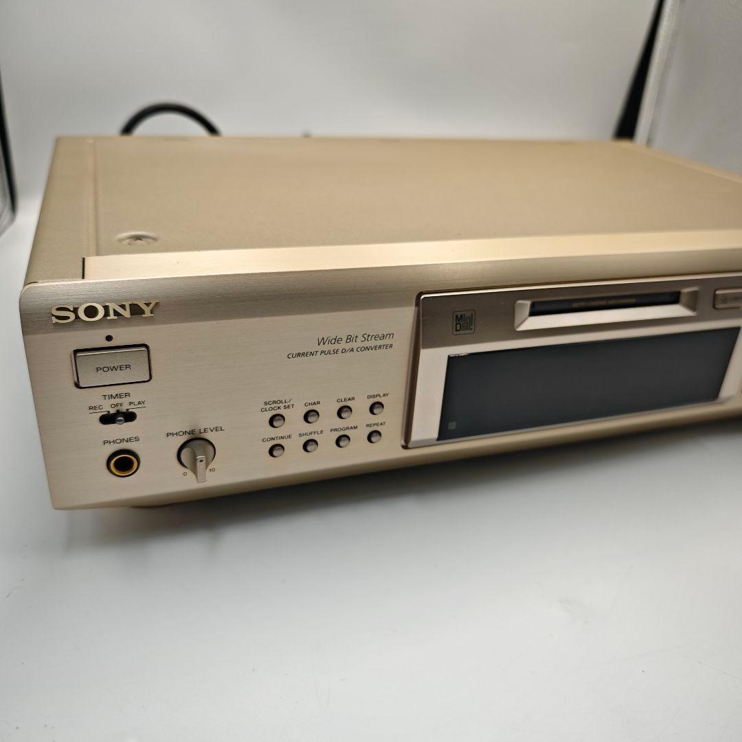 【美品】SONY MDS-JE700 MDレコーダー 完全動作品 リモコン付き