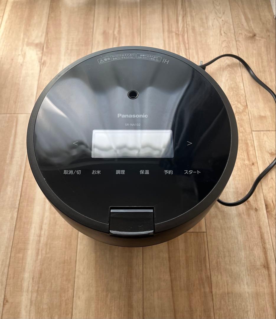 Panasonic SR-NA102 圧力Hジャー炊飯器　ブラック　2023年製
