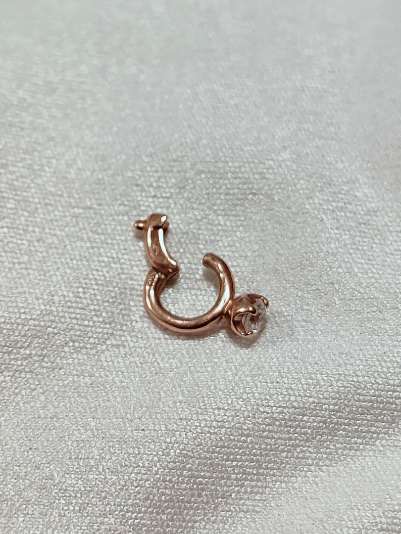 K10 K18 珊瑚　シトリン　アメジスト　ダイヤ　チャーム　3点セット