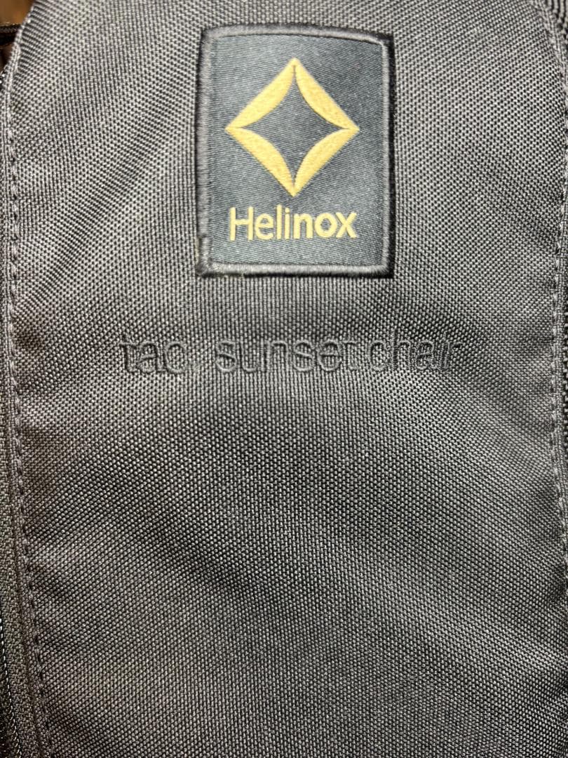 ヘリノックス　タクティカル　サンセットチェア　ブラック