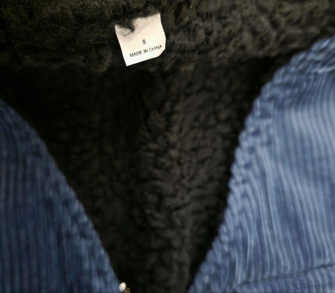 【新品】Stussy リバーシブル ベスト（コーデュロイ ボア）Sサイズ