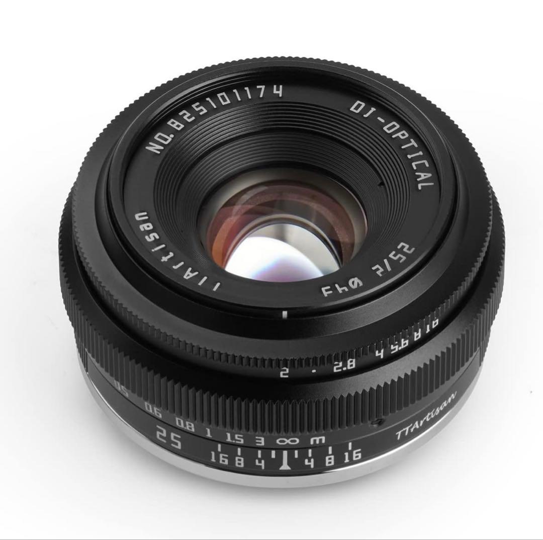 TTArtisan 25mm f/2 C マイクロフォーサーズ レンズ ブラック