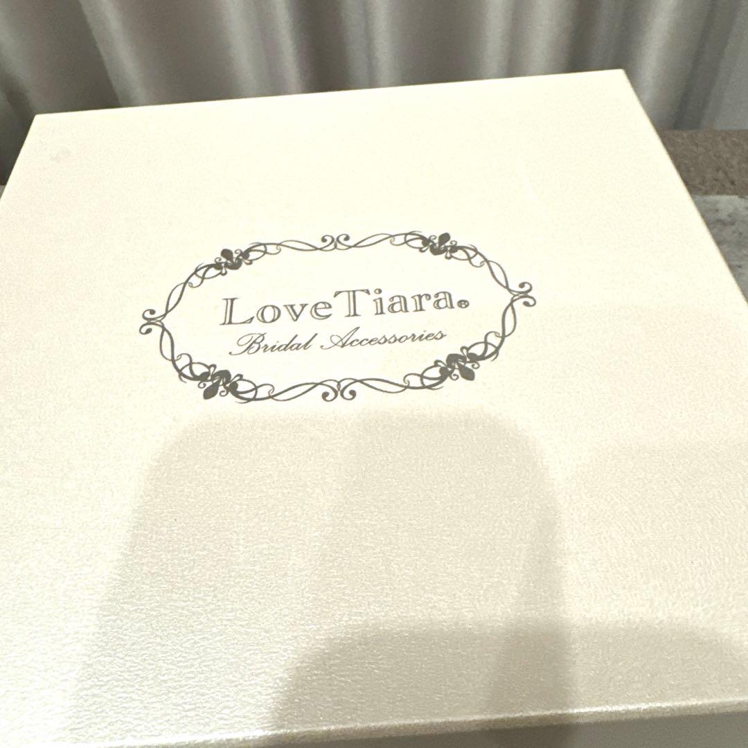ラブティアラ　2連クリスタルカチューシャ＆イヤリングセット