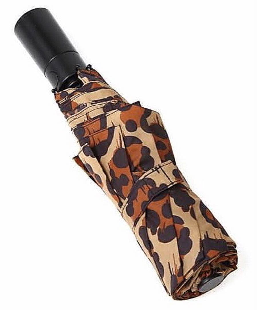 新品 未使用 COACH コーチ オセロット レオパード 折りたたみ傘 ヒョウ柄