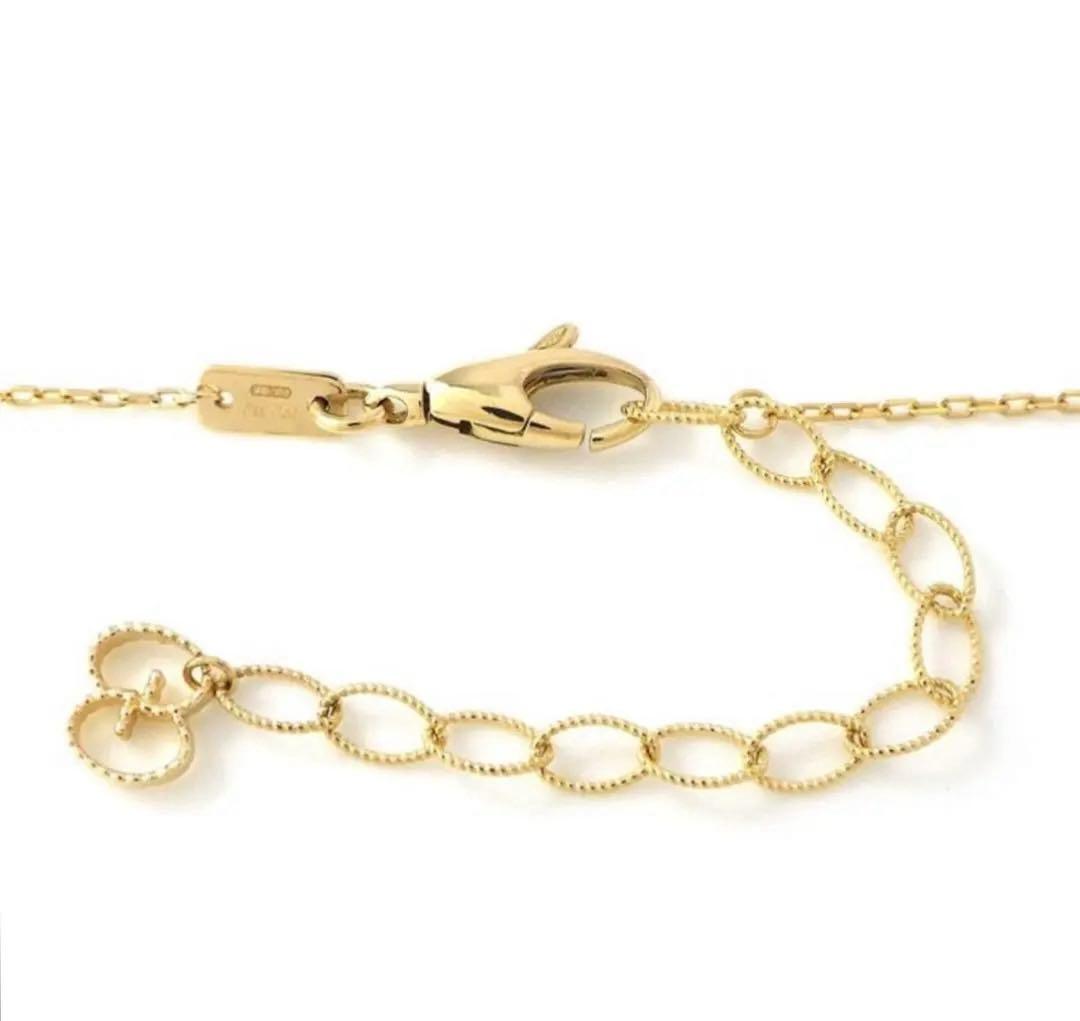 グッチ ル マルシェ デ メルヴェイユ ネックレス　18K ピンクオパール