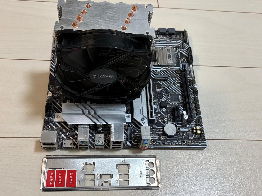 Core i5 11400F + ASUS マザーボード + 16GB メモリ