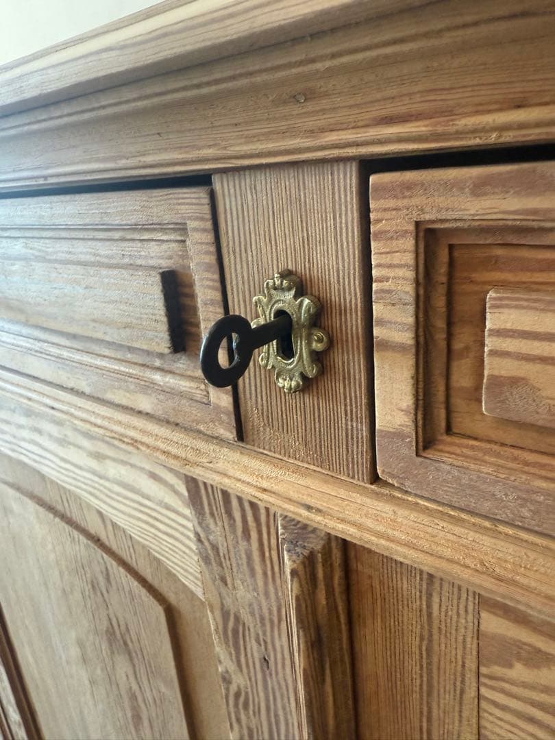 年末・年始SALE ドロワーコンソールキャビネット 剥離