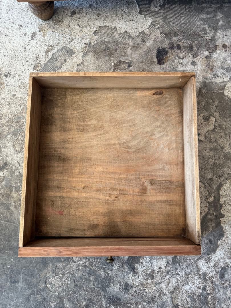 年末・年始SALE ドロワーコンソールキャビネット 剥離