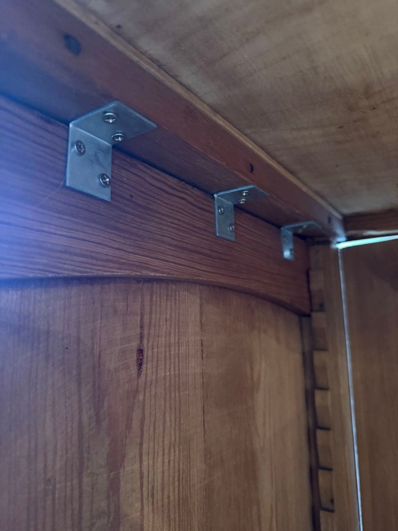 年末・年始SALE ドロワーコンソールキャビネット 剥離