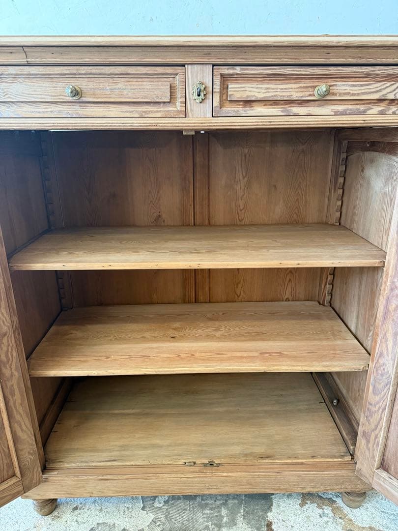 年末・年始SALE ドロワーコンソールキャビネット 剥離