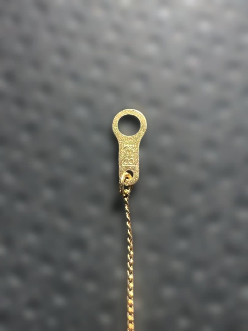 hirondelle イロンデール K18 一粒ダイヤ ネックレス