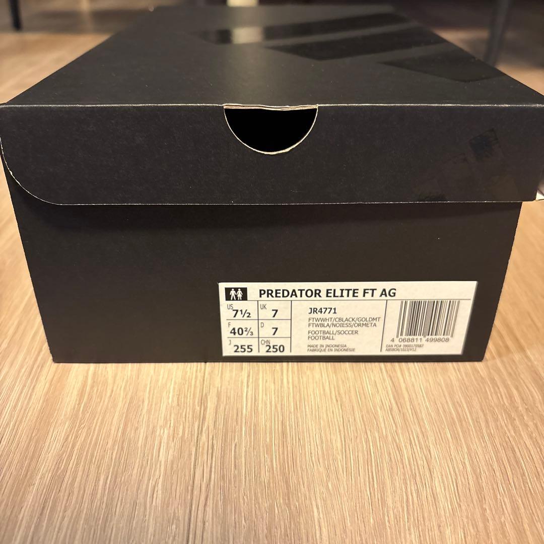 【値下げ不可】adidas プレデター ELITE FT AG 25.5cm