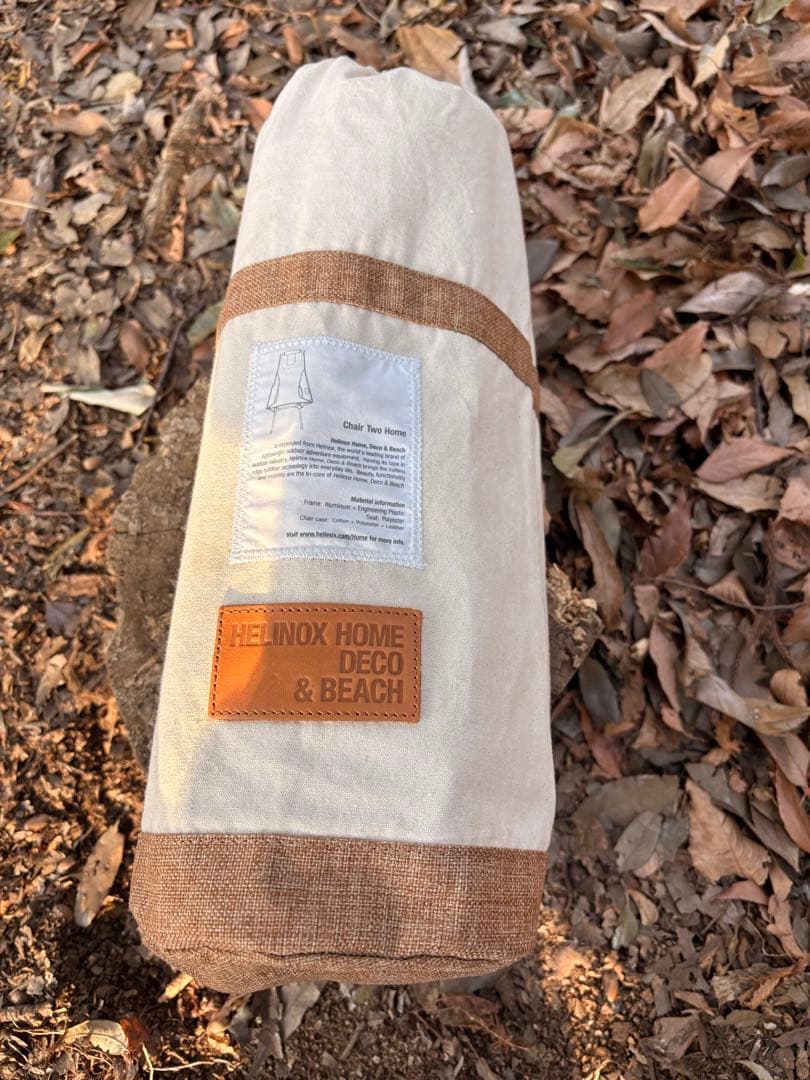 Helinox ヘリノックス　ホームアンドデコ　チェアツー　ホーム