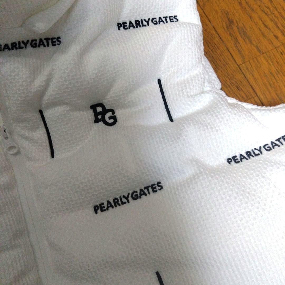 PEARLY GATES フード付き中綿 ダウンベスト レディース