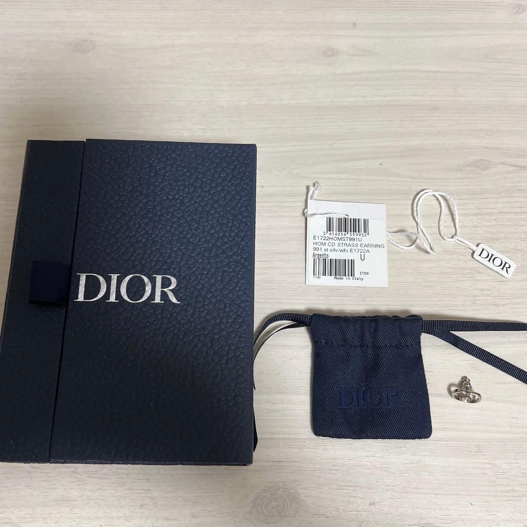 今週限定出品‼️Dior シルバーピアス 片耳用 箱付き