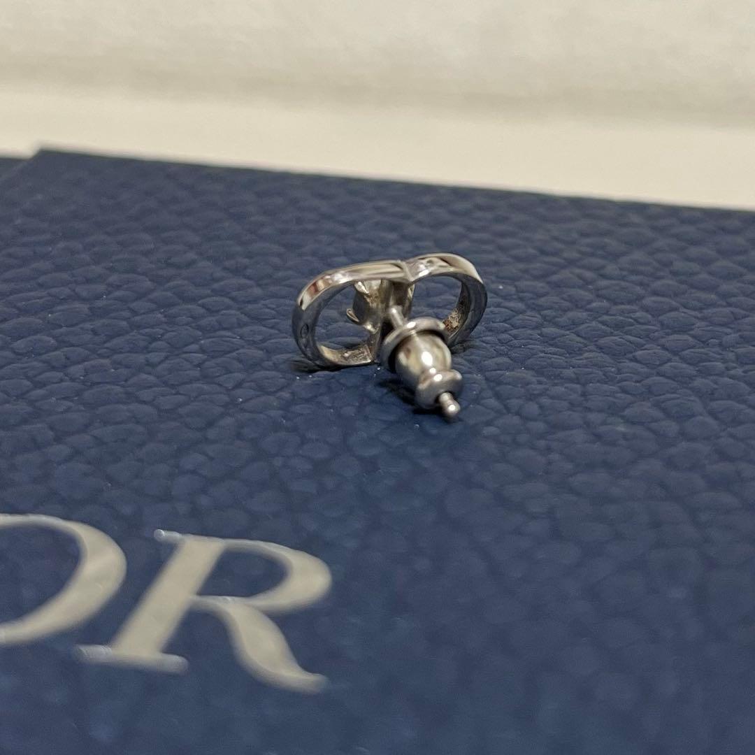 今週限定出品‼️Dior シルバーピアス 片耳用 箱付き