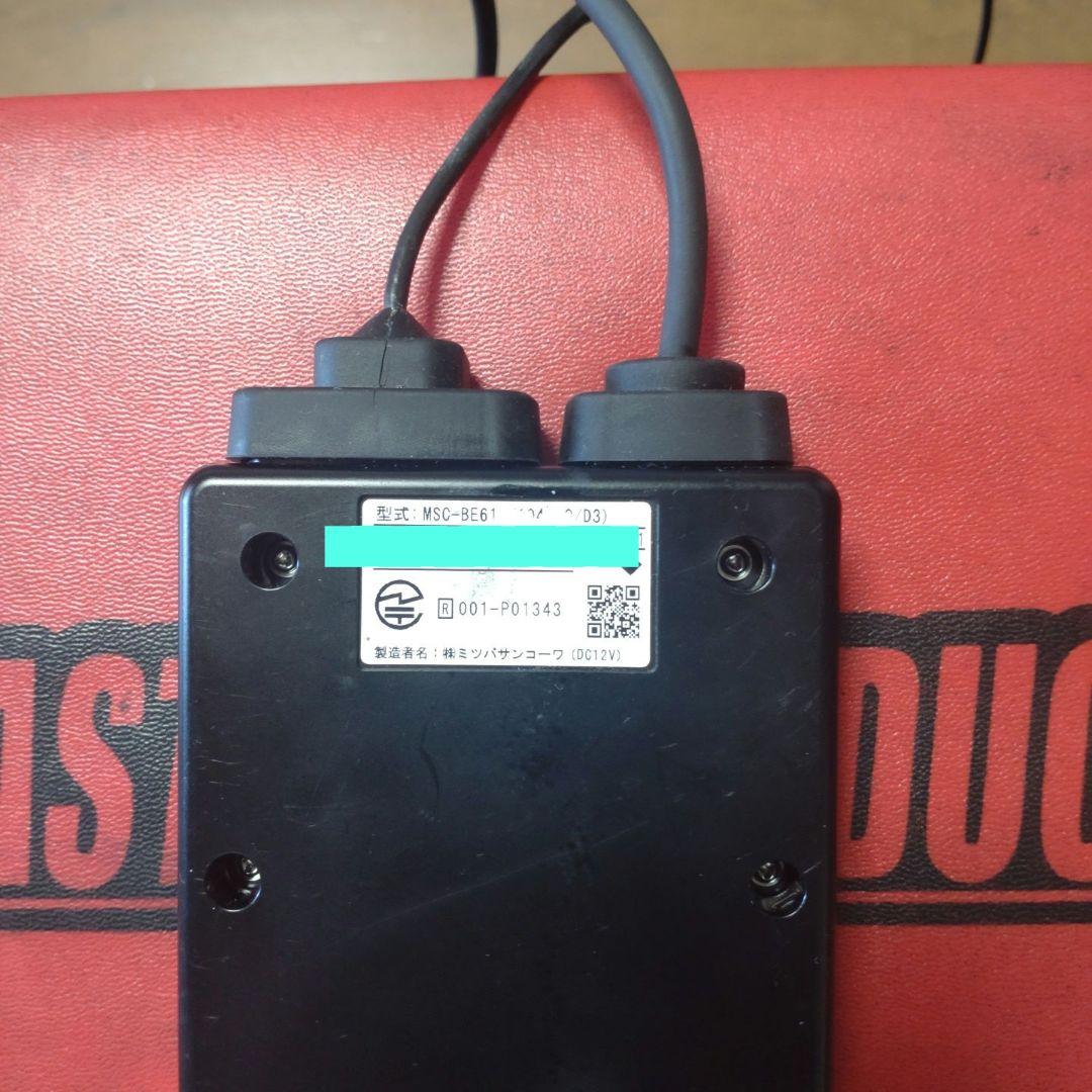 バイク用　ETC　車載器　ミツバ　BE61　（検）ETC2.0　985