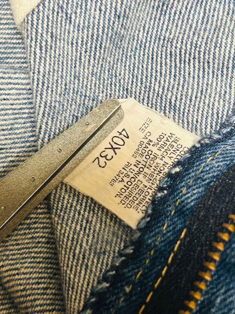 70s80s USA製 LEE 200-0147 vintage デニム w40