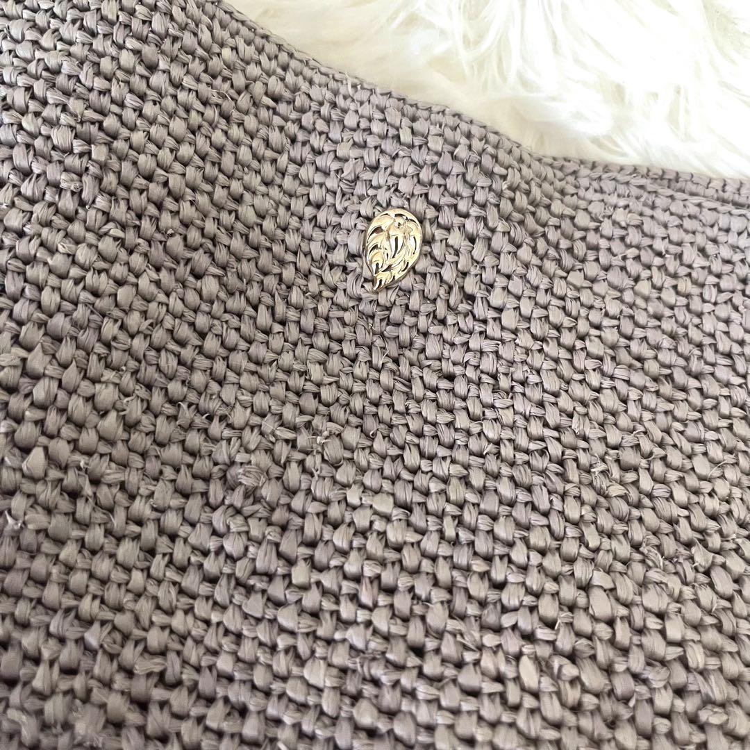 美品☆ヘレンカミンスキー　HELEN KAMINSKI カゴバッグ　ラフィア