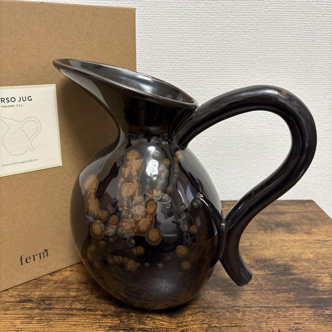 新品（訳あり）ferm LIVING verso Jug ファームリビング 花瓶