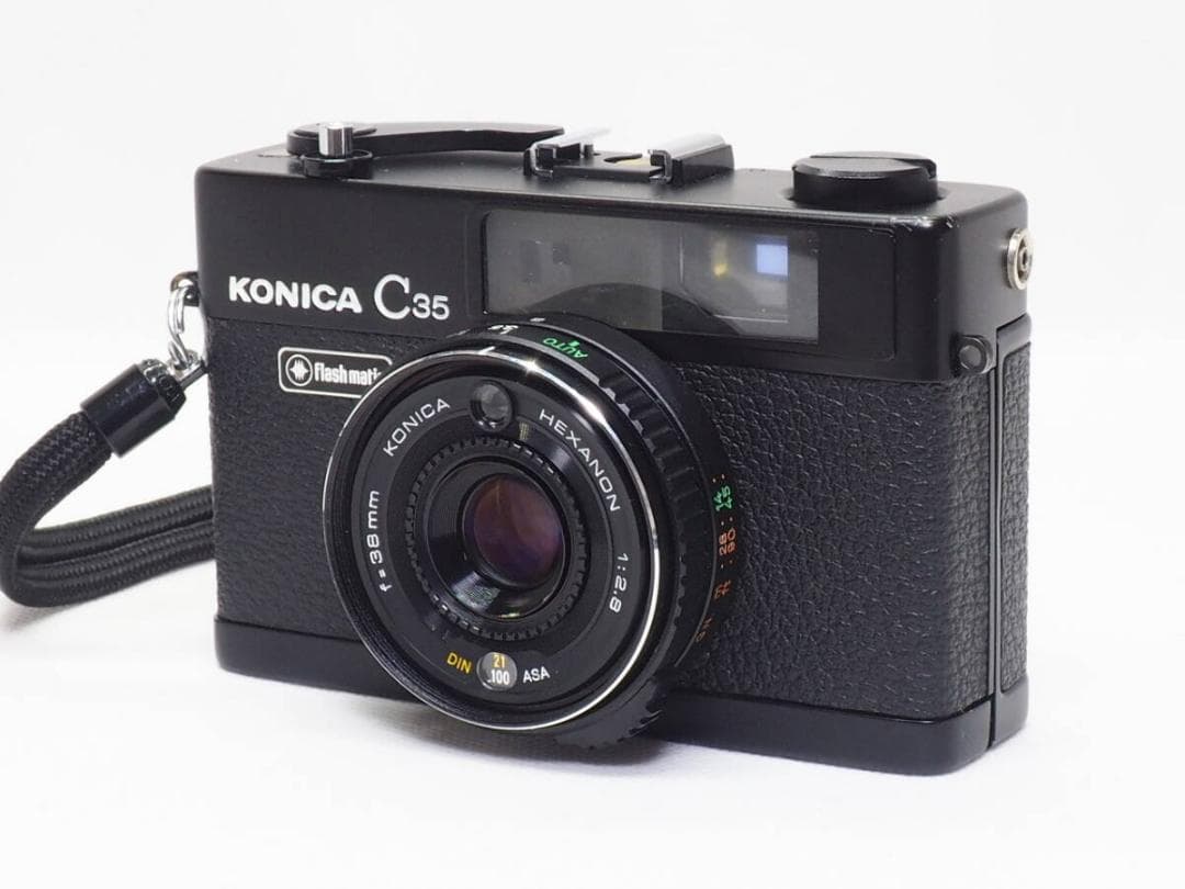 ■美品■ KONICA C35 FLASH MATIC ブラック