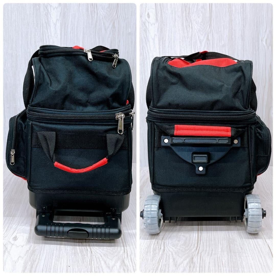 ABS PRO-am 2個入 カートバッグ ボウリング ボール キャリー