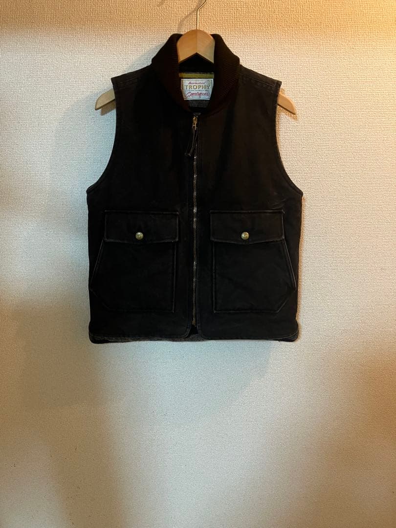 TROPHY CLOTHING ベスト　リンチシルバースミスRRLテンダーロイン