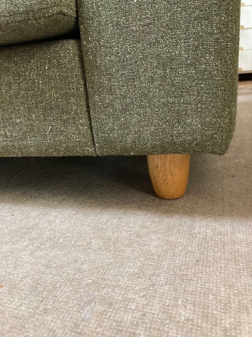 12/20まで出品ファブリック 2-3人掛けソファ