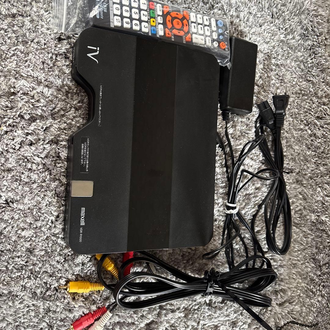 【動作品】maxell iVDRレコーダー　iVDR-R1000