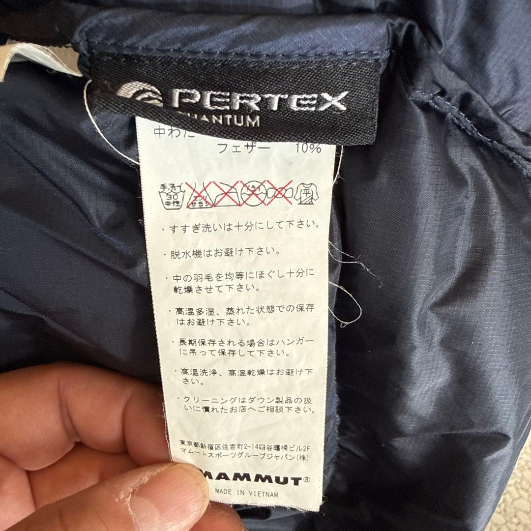 MAMMUT ダウンジャケット Lサイズ ダークグレー
