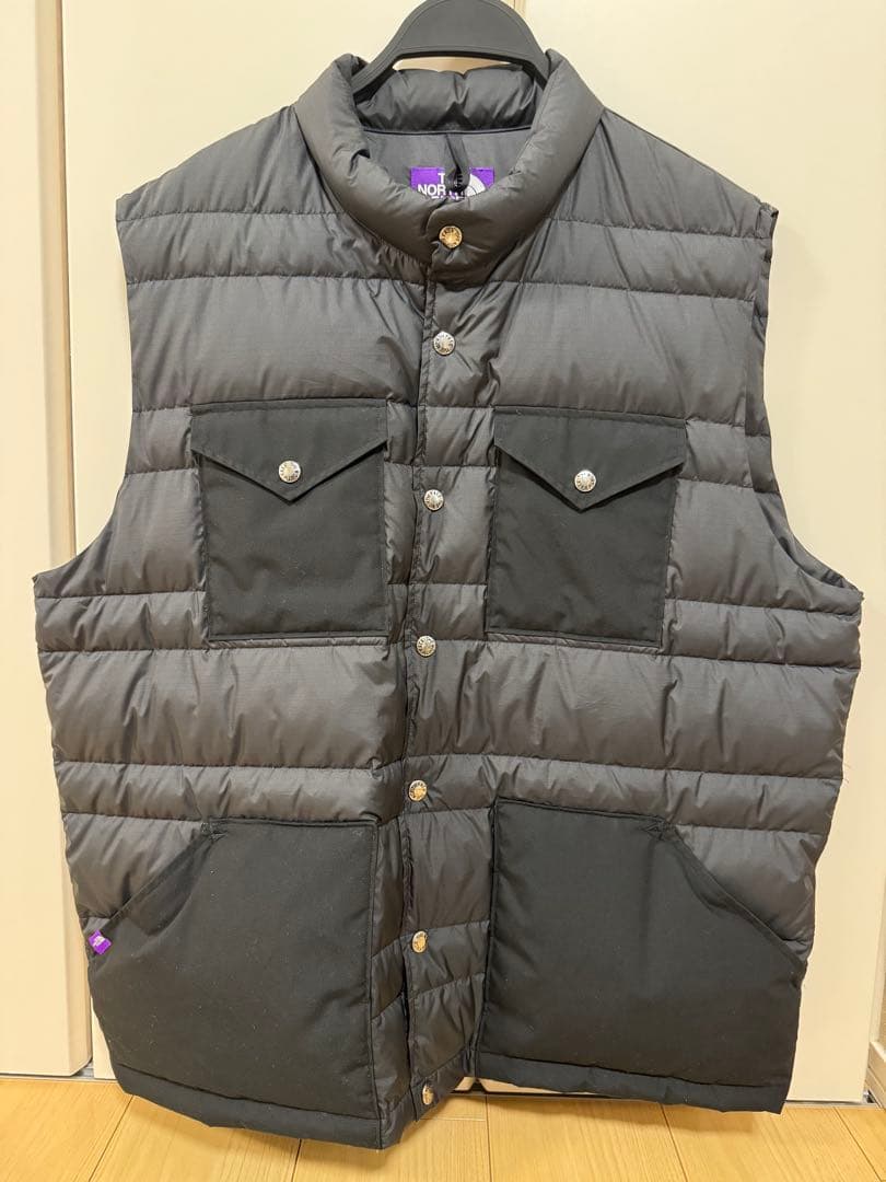 THE NORTH FACE nanamica ダウンベスト パープルレーベル