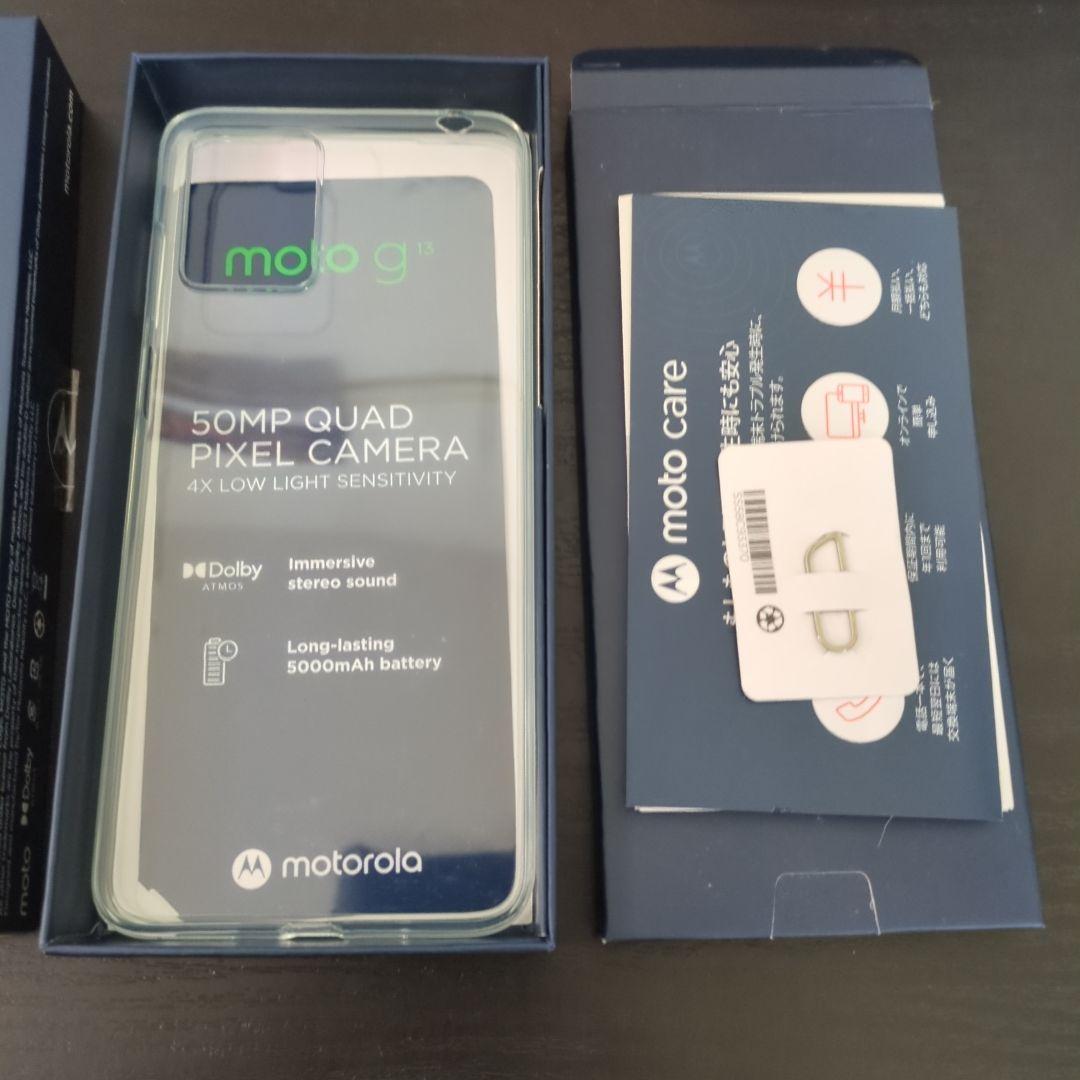超限定値下げ！Motorola moto g13 本体