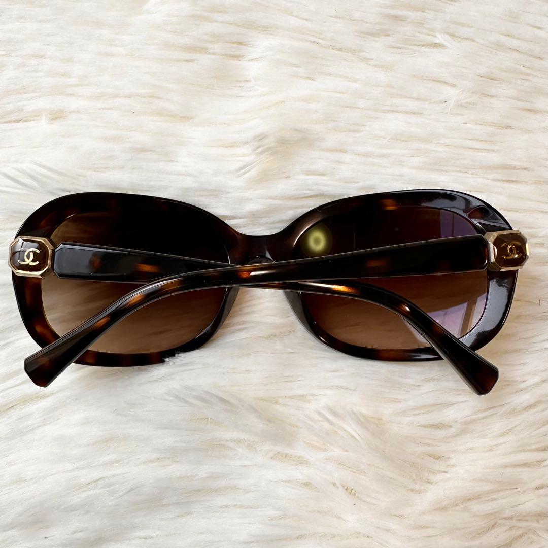 CHANEL シャネル 5286-A サングラス ココマーク ブラウン系